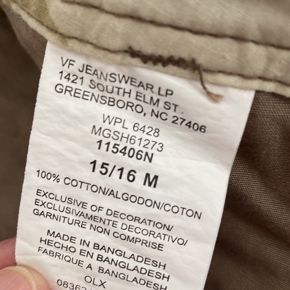 VF Jeanswear Riders Copper Tan Skirt size 15/16M - Picture 6 of 9